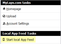 Local App Feed Location